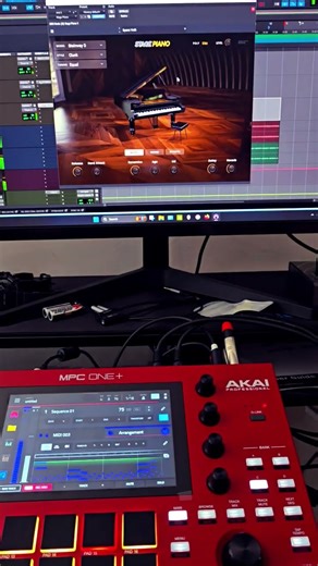 mpc one controlling vsts in protools #producer #mpckey61 #producer #mpconeplus