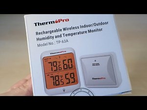ThermoPro TP-63A Digital Thermometer quick unboxing