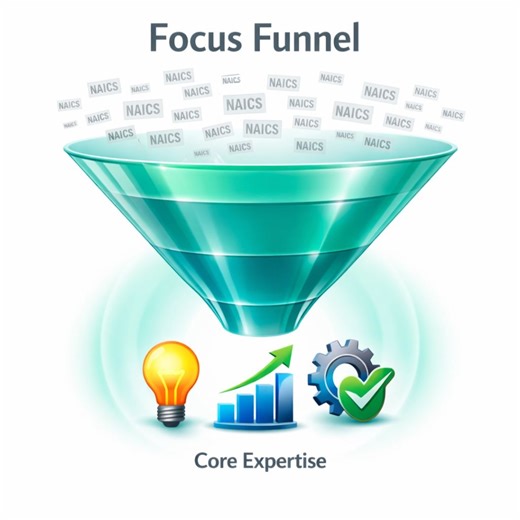 The Jack of All Trades penalty. Why listing 50 NAICS codes makes you look like a hobbyist. Small firms often think listing every code they could perform shows capability. To a federal buyer, it… | Living Capability Statements