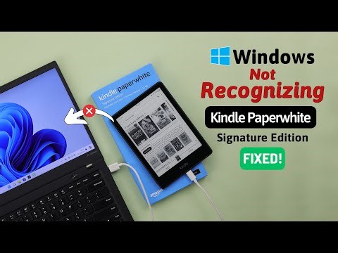 How to Access Kindle Paperwhite Files & Folders on Windows