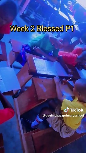 Primary One in MTC lesson with Tr. Elizabeth