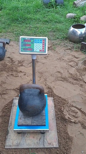 ВЗВЕШИВАНИЕ КИРОВСКОЙ ГИРИ 70 КГ WEIGHING OF 70 KG CUSTOM-MADE KETTLEBELL