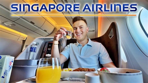 I flew Singapore Airlines business class ✈️ (2024 review) | Nonstop Dan
