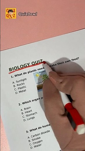 Biology Quiz