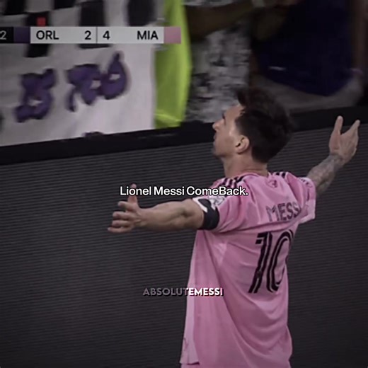 Lionel Messi Comeback Today VS Orlando City🐐😮‍💨 | #messigoaltoday #edit #messifreekicktoday #intermiamivsorlandocity #intermiami