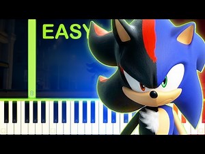 Sonic // Monster // Skillet - EASY Piano Tutorial - Videos For Kids