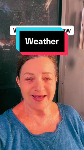 Weather in Hebrew. #hebrew #fyp #learnontiktok #weather