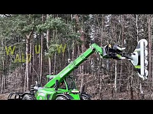 Merlo MULTIFARMER mit Greentec Säge