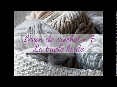 Crochet Lesson #7 - The Triple Double Crochet