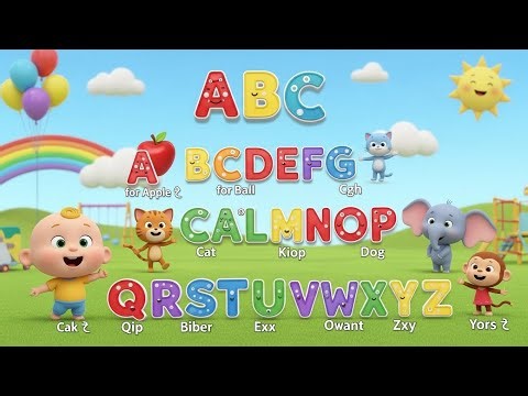 Play with the alphabet mat to learn ABC!