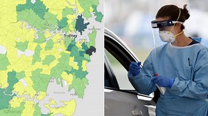 Interactive NSW coronavirus cases map