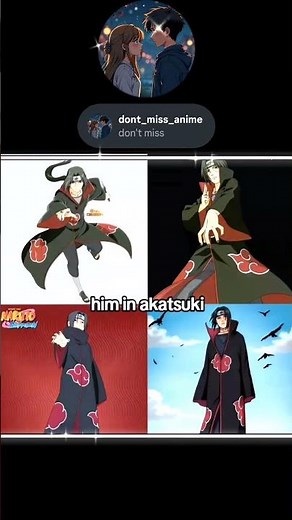 Everything You Need to Know About Itachi Uchiha #naruto❤️#itachi #anime #shorts 🥰 @DON'TmissANIME ✨💐