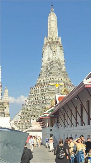 🏯 Walking Through Wat Arun in Bangkok, Thailand 🇹🇭