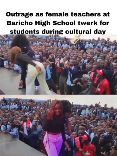 Teachers Twerk at Baricho High School Cultural Day
