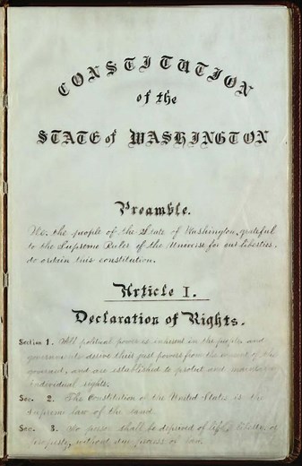 Constitution of Washington - Alchetron, the free social encyclopedia