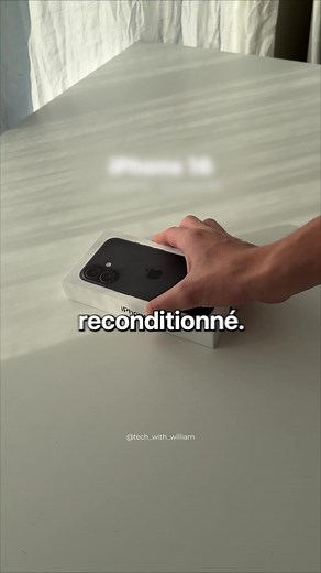 N’achète pas d’iPhone reconditionné !!