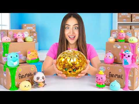 I Turned Your Fanmail into the World's COOLEST Squishies!