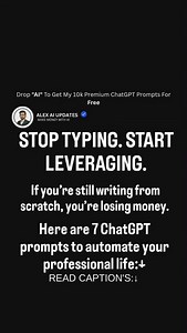 28 reactions · 3 comments | STOP TYPING. START LEVERAGING. If you’re...