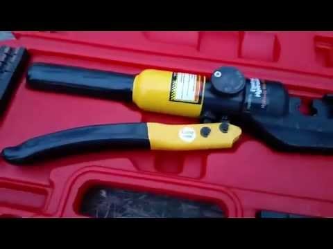 REVIEW Harbor Freight Hydraulic Crimper