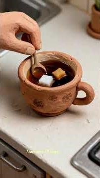 Clay Art Bubble tea...🧋