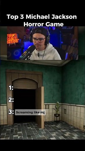 Top 3 FUNNIEST Michael Jackson Horror Game Reactions 😱🕺💀