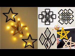 DIY Alert! 5 Popsicle Stick Wall Decor Ideas That Look Expensive 💫"