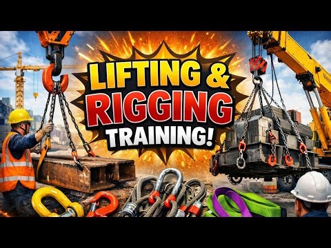 Lifting & Rigging Training | Safe Lifting Practices for Workers | Crane Lifting & Rigging Safety