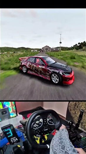 Lexus Drift Action in BeamNG Drive! | Smooth Slides + Tight Roads + Wheel Setup