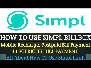 Simpl App | How to Use Simpl App & Do Prepaid Recharge | Postpaid Bill Payment | Electricity Bills