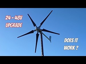 Wind Turbine Upgrade 24v to 48v