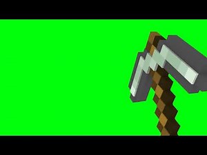 Free green screen Effect ep13 Pickaxe