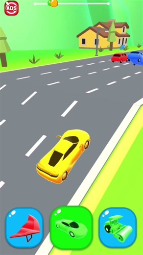 سباق السيارات 🚓 #car #gaming #shapeshifting #games #gameplay #shorts