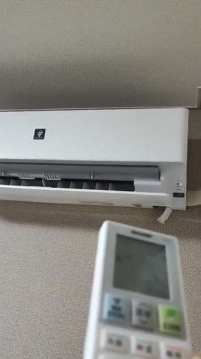 シャープエアコン、故障してエアコンが誤作動し止まらない #short