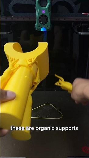 How to create organic supports in PursaSlicer, save time and filament! #3dprinting #prusaslicer