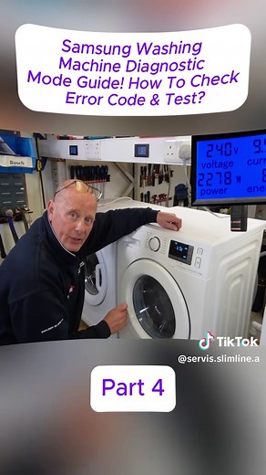 Samsung Washing Machine Diagnostics: Error Codes Explained