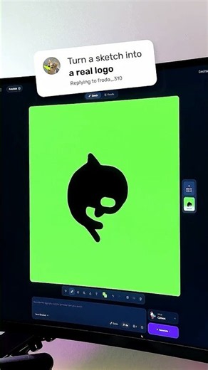 Using AI to Turn a Rough Idea Into a Clean Logo