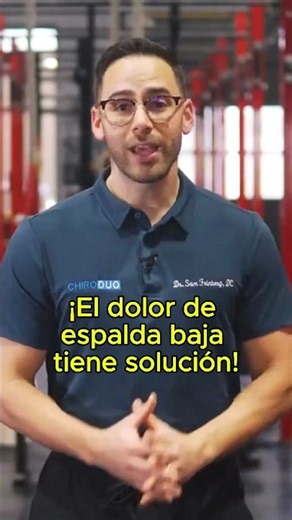 Lower back pain has a solution!