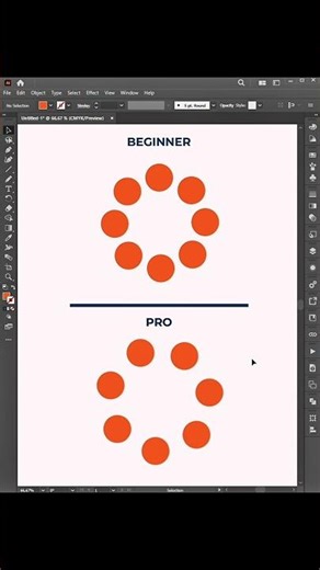 Illustrator Trick – Create Professional Circle Effects Easily