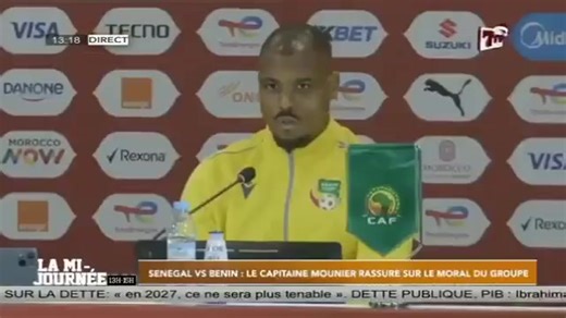 Video-Sénégal vs Bénin: Le capitaine Mounier rassure sur le moral du groupe #senegal #7TV @super fans #kebetu | 7TV