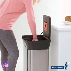 35K views · 380 reactions | This Intelligent Waste Bin is So Convenient! | The Buzz Digger | Facebook