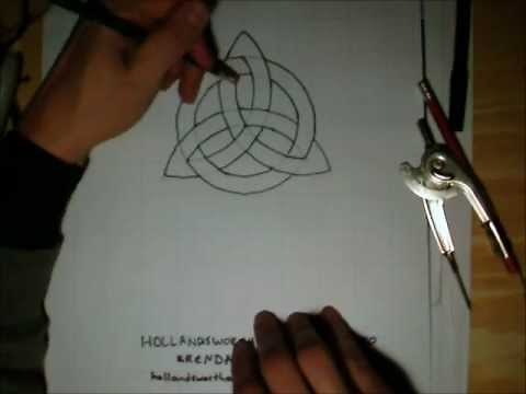 How to Draw Symbols - Triquetra (Trinity Knot)