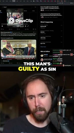 Trump's Veto: Why Support Is Unthinkable! #shorts #asmongold