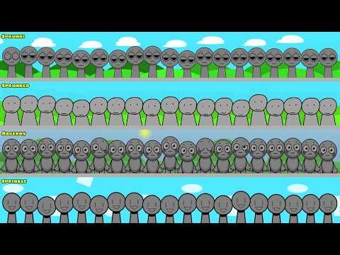 Mix All Characters Together From ( Sprunki vs Sprunked vs Abgerny vs Sprinkle )