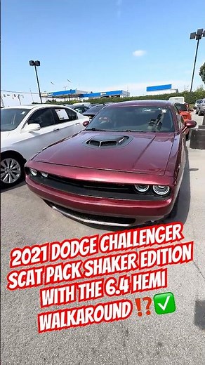 2021 Dodge Challenger R/T Scat Pack Shaker #forsale #demo #walkaround