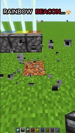 Minecraft Rainbow Beacon is INSANE 🤯
