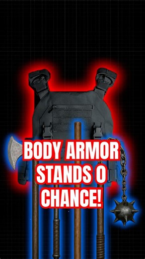4 Ancient Weapons That Would DESTROY Modern Body Armor! #shorts