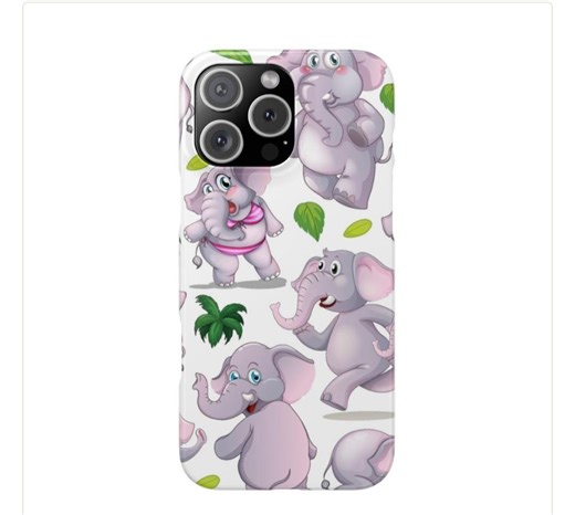 Cute Elephant iPhone 16 Promax Case - Etsy