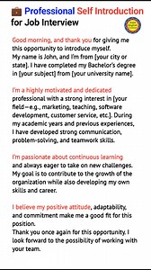 Learn to Introduce Yourself at Job Interview #selfintroduction #English | Super English Grammar