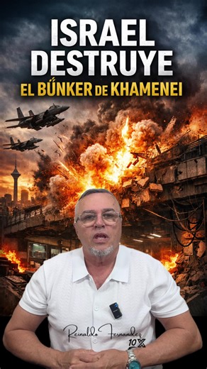 El refugio que debía proteger al líder supremo de Irán… ya no existe. Israel destruyó el búnker subterráneo de Ali Khamenei en Teherán en una operación aérea masiva que involucró más de 50 aviones de combate y cerca de 100 bombas de precisión. Pero lo más impactante no es solo el ataque… Es que Israel ya conocía el búnker desde hace años. Según fuentes de inteligencia, el Mossad tenía mapeado cada detalle del refugio: pasillos, puertas blindadas y rutas internas. Un lugar construido para dirigir
