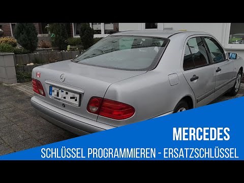 Mercedes Benz - programming a replacement key - new key